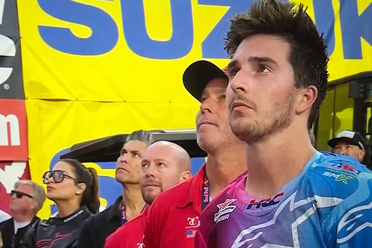 Hunter Lawrence enttäuscht im Ziel von Salt Lake City