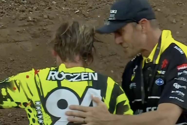 Larry Brooks gratuliert Ken Roczen