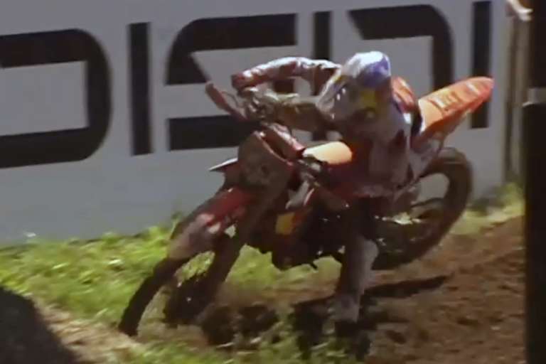 Der zweite Crash von Sacha Coenen in Lacapelle-Marival