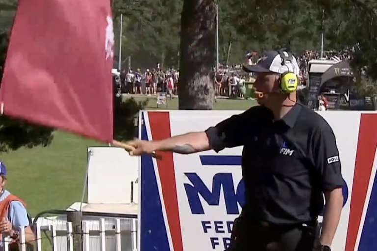 Der zweite Lauf der MXGP wurde mit der roten Flagge abgebrochen