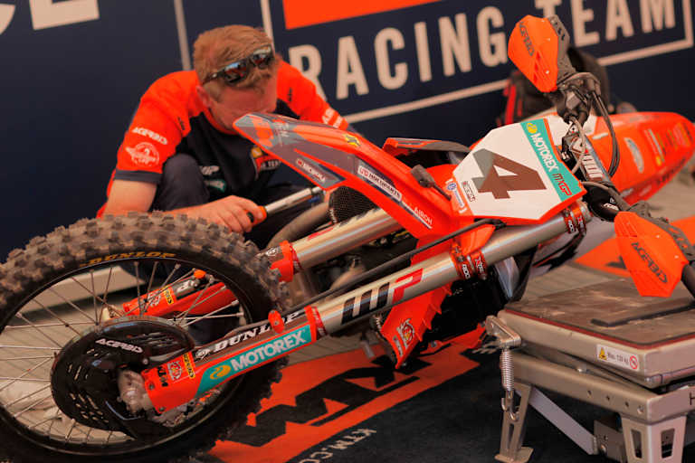 Die KTM von Rick Elzinga