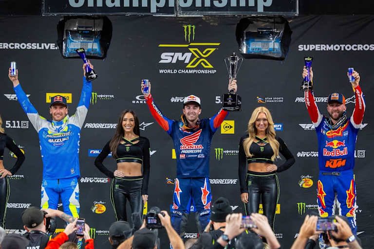 Hunter Lawrence gewann in Denver vor Ken Roczen und Eli Tomac