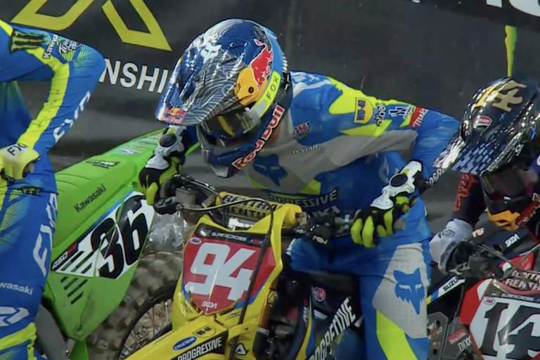 Ken Roczen am Start in Denver