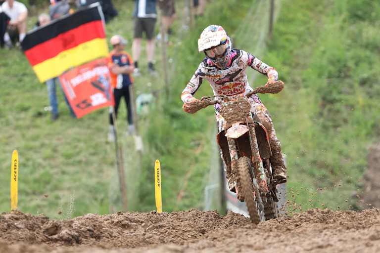 Andrea Adamo holte im Talkessel das erste MXGP-Podium seiner Karriere