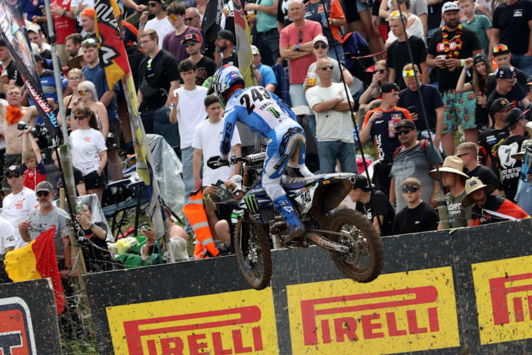 Tim Gajser wurde im ersten Lauf Zweiter