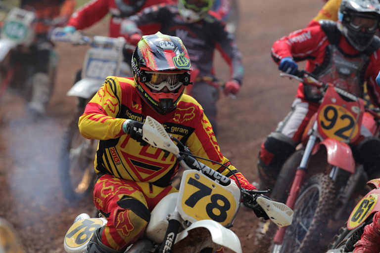 Action beim ECMX Classic Cup