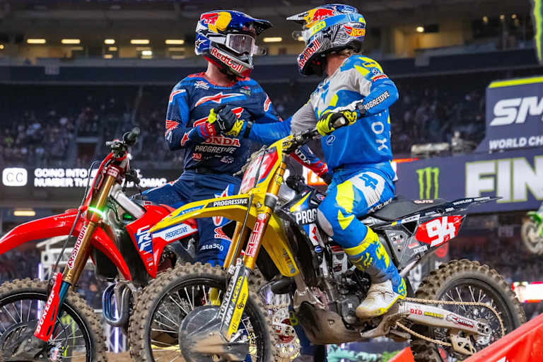 Ken Roczen und Hunter Lawrence