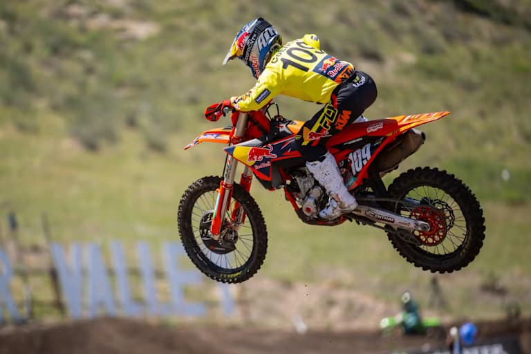 Sacha Coenen gewann den zweiten Lauf in Thunder Valley
