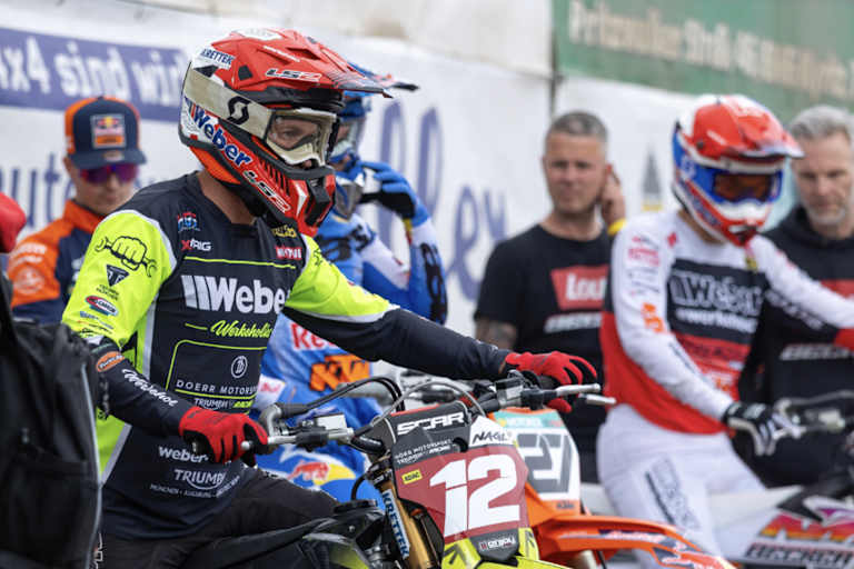 Max Nagl startete in Tensfeld mit dem Red Plate des Tabellenführers