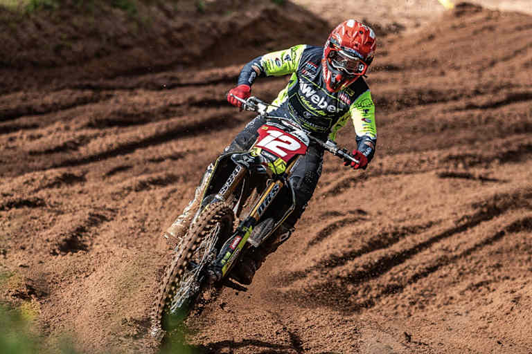 Max Nagl führte bis zu seinem Crash die ADAC MX Masters an