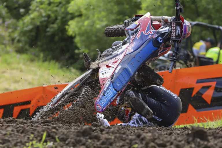 Dylan Ferrandis stürzte in High Point
