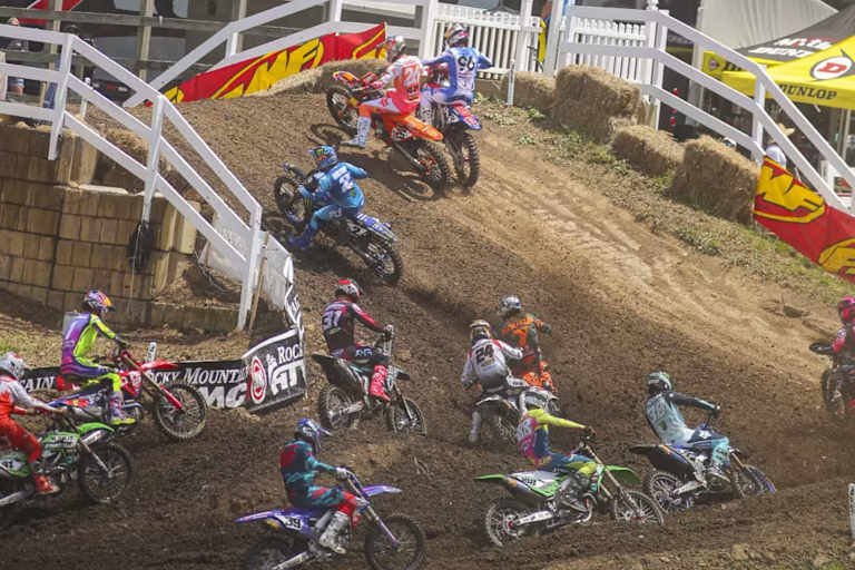Startphase der 450er in High Point