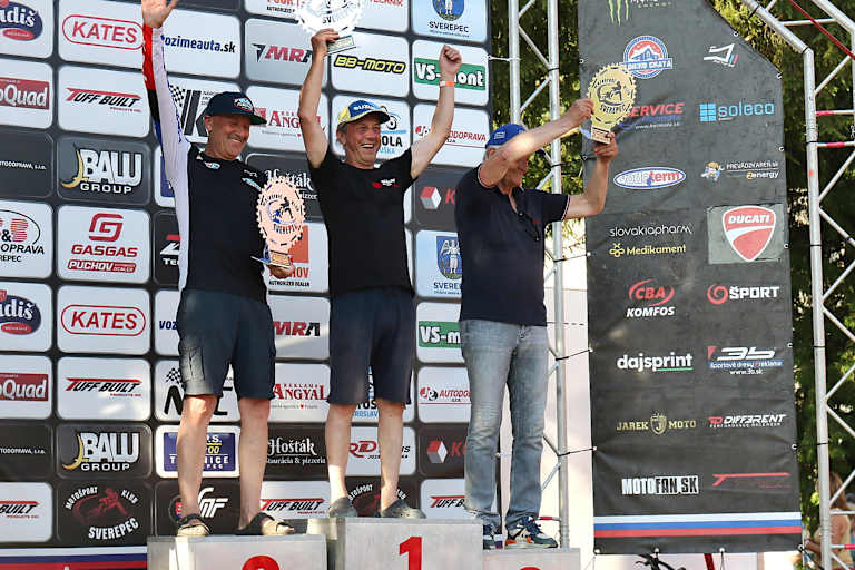 Helge Mühlig gewann in der Klasse Twinshock 66+ in Sverepec