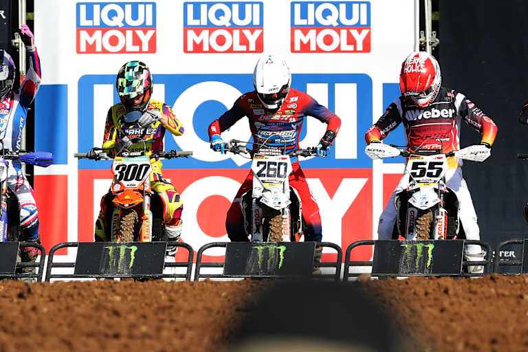 Noah Ludwig, Nico Koch und Maximilian Spies am Start