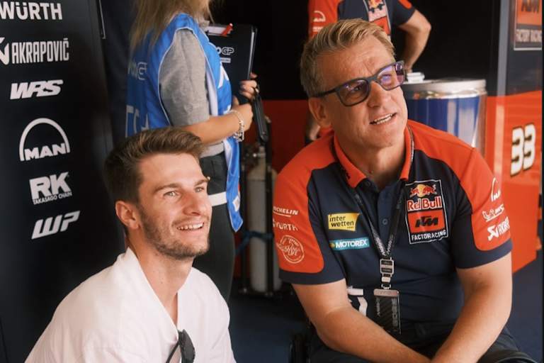 Simon Längenfelder und Pit Beirer
