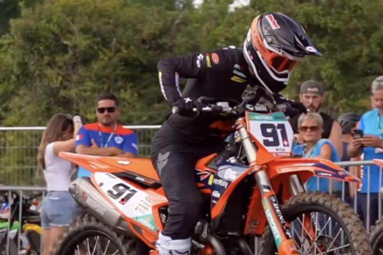 Jeremy Seewer auf seiner neuen KTM