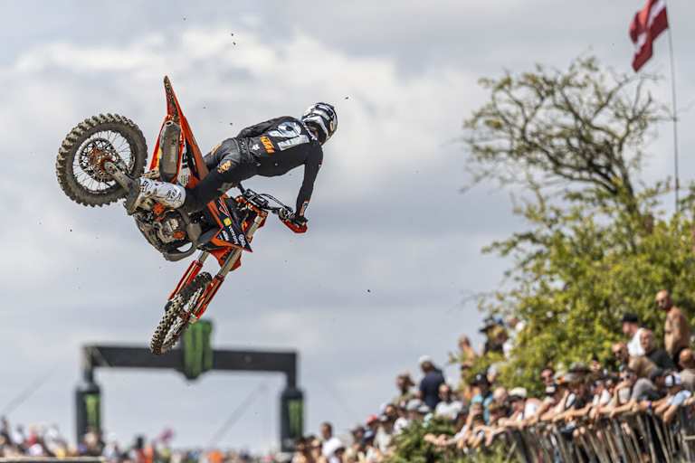 Jeremy Seewer bei seinem ersten Rennen auf KTM in Foxhills