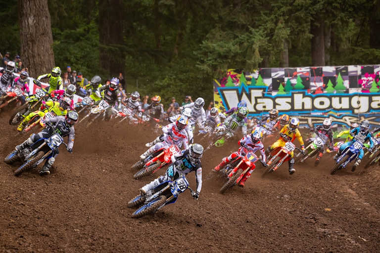 Haiden Deegan zog in Washougal den Holeshot