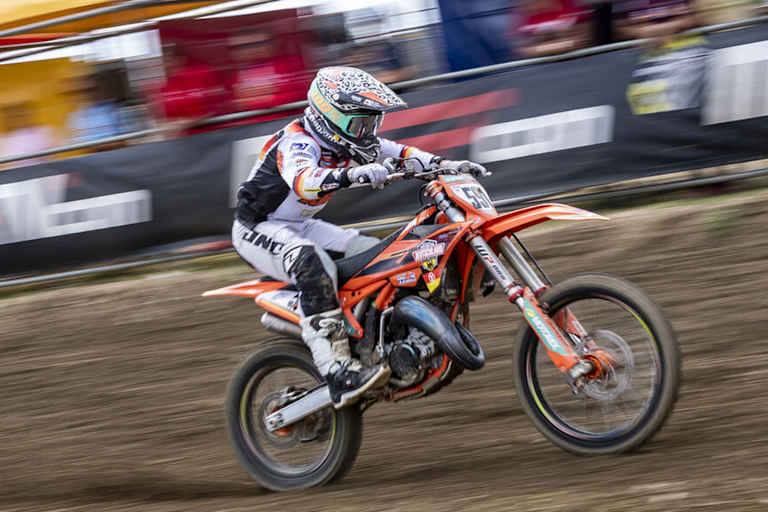 Luca Nierychlo fuhr im Qualifying Bestzeit in Gruppe B