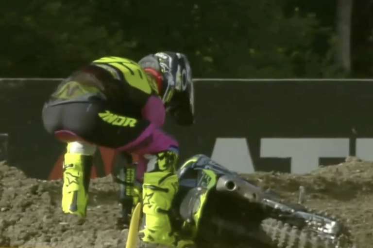 Guillem Farres stürzte in der ersten Runde