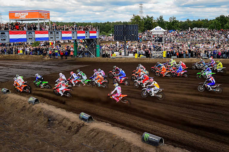 Die Motocross WM gastiert im niederländischen Arnheim