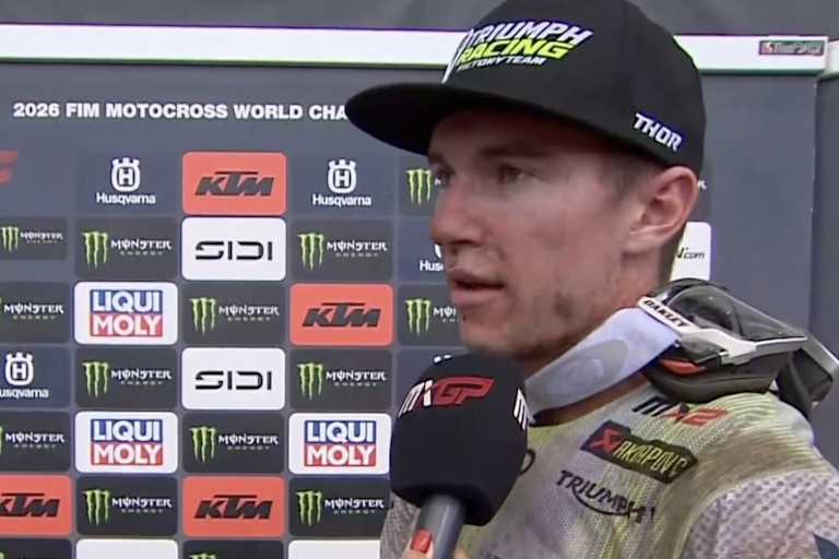 Camden Mc Lellan gewann den ersten MX2-Lauf in Arnheim