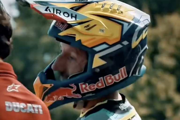 Antonio Cairoli überzeugte mit der 250er-Ducati