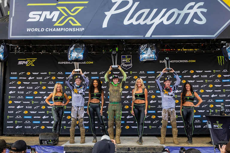 Das 250er-Podium in Columbus