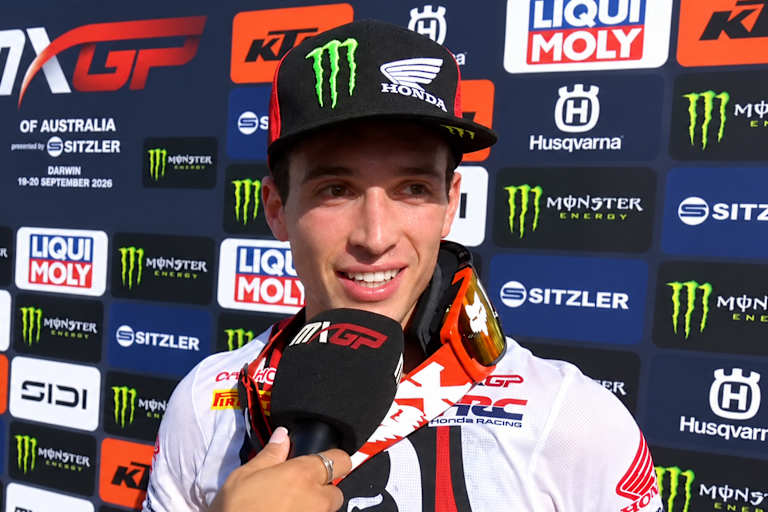 Tom Vialle gewann das MXGP-Qualifikationsrennen in Australien