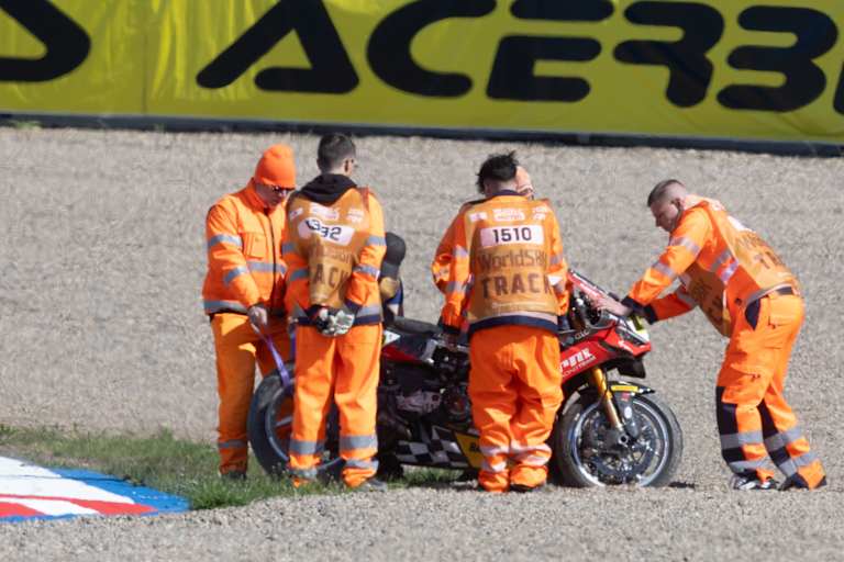 Alvaro Bautista zog sich langwierige Brüche zu