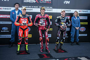 Nicolo Bulega siegte vor Yari Montella und Sam Lowes