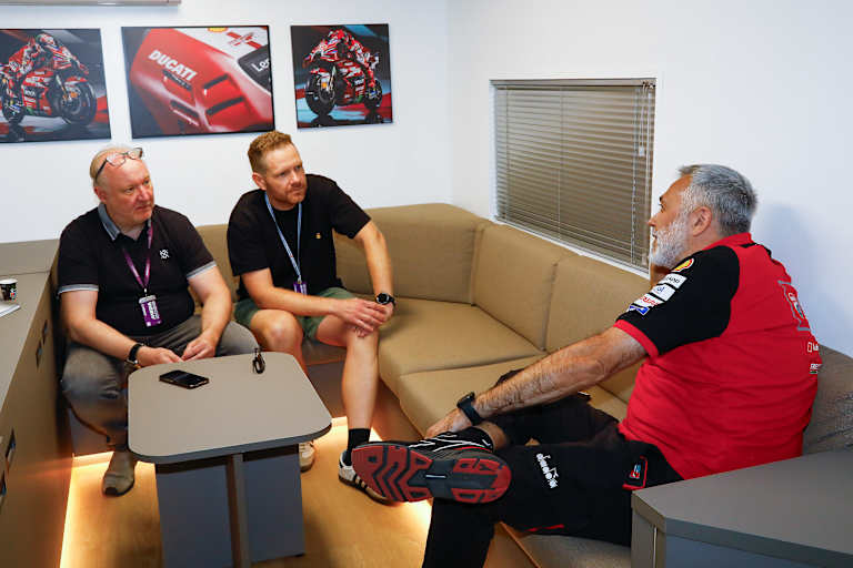 Mauro Grassilli im Gespräch mit Thomas Kuttruf und Sebastian Fränzschky