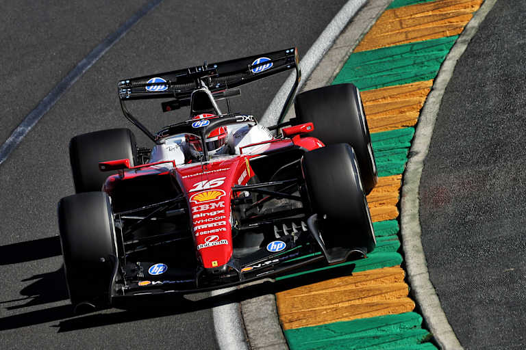 Charles Leclerc im Ferrari
