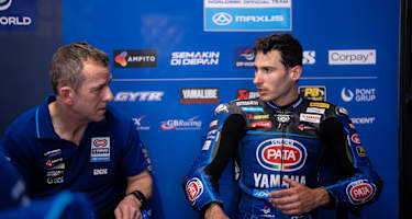 Xavi Vierge hatte einen High-Speed-Crash