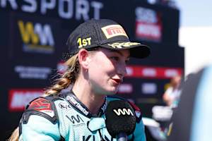 Paola Ramos ist ein bekennender Fan von Marco Simoncelli