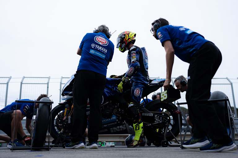 Yamaha hatte auf Phillip Island große Probleme