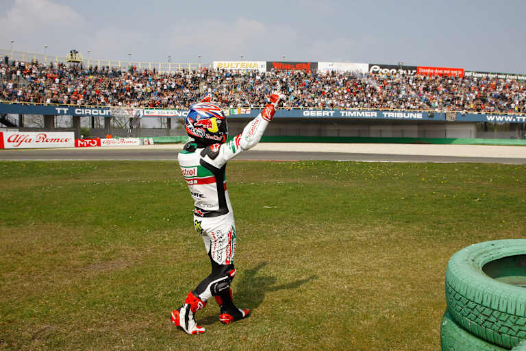 Jonathan Rea war besonders in Assen mit Honda eine Bank