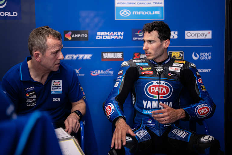 Xavi Vierge hatte einen High-Speed-Crash