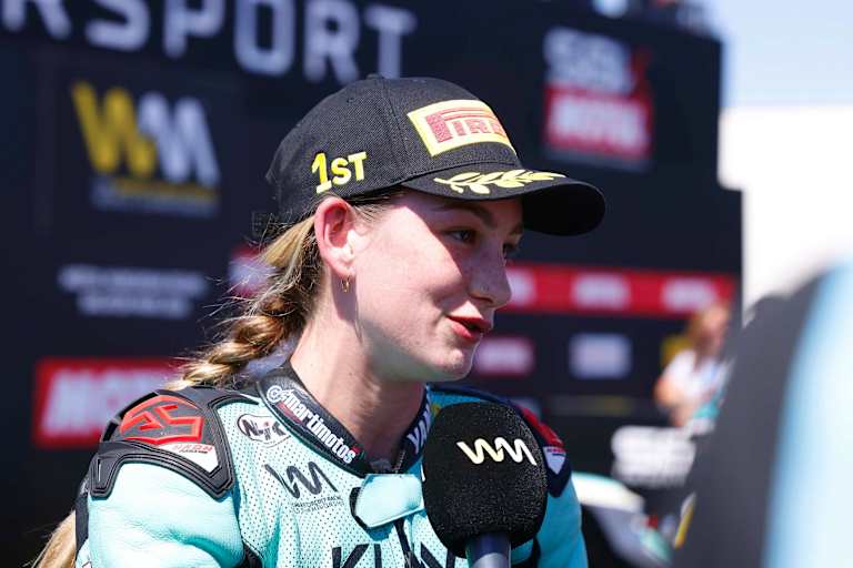 Paola Ramos ist ein bekennender Fan von Marco Simoncelli