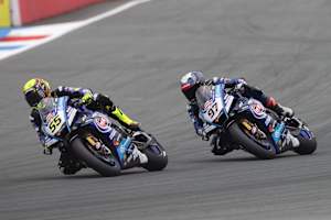 Die Yamaha-Werkspiloten Andrea Locatelli und Xavi Vierge