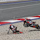 Double retirement: Strong performance by the Intact riders ended in the gravel trap
