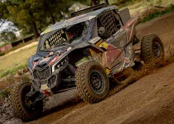 Matthias Walkner bei der Portugal-Rallye