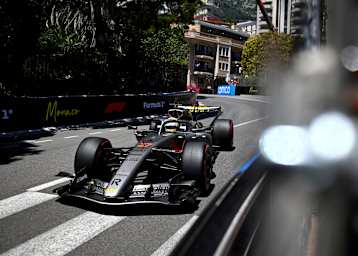 Nico Hülkenberg mit seinem Audi in Monaco
