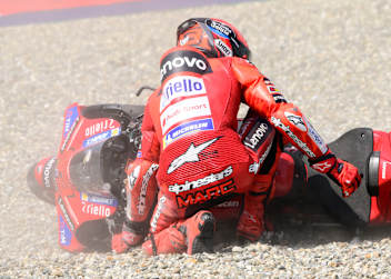 Die Stürze von Marc Marquez sind kaum noch zu zählen
