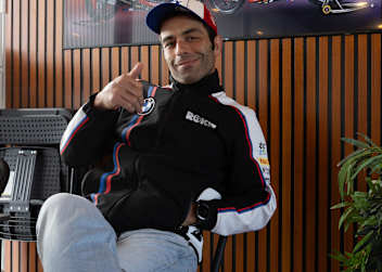 Danilo Petrucci testet am 23. Juni mit seiner BMW M1000RR