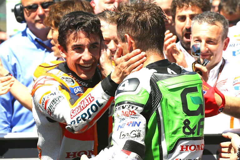 Alvaro Bautista traf von 2013 bis 2018 auf Marc Marquez