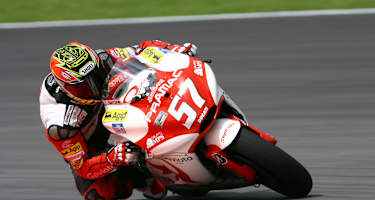 Als Ersatz für Alex Hofmann: Chaz Davies auf der Ducati von d'Antin