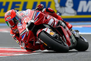 Marc Marquez fuhr im FP2 Bestzeit