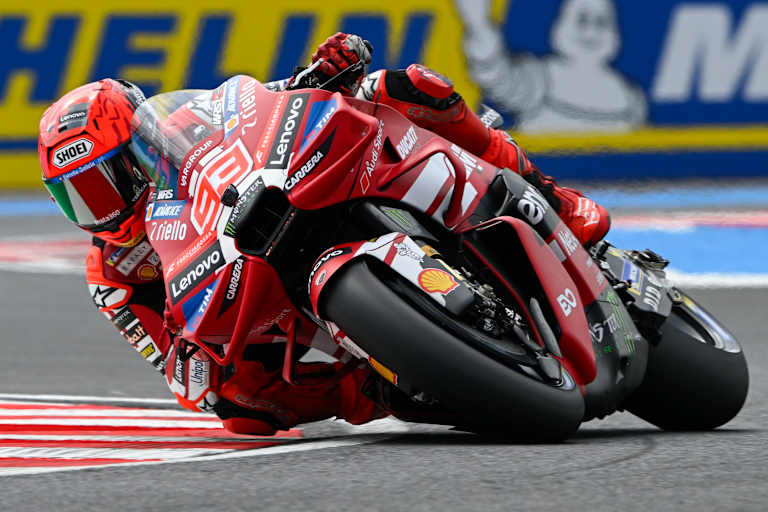 Marc Marquez fuhr im FP2 Bestzeit