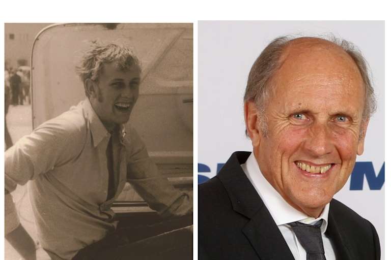 Stuck 1969 im BMW 2002-bei der Startaufstellung und 2014 als DMSB-Präsident